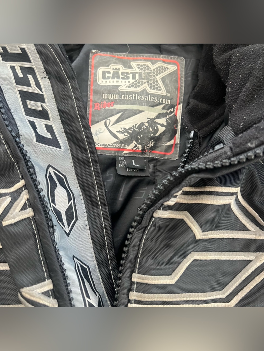 Castle X Racewear Snowmobile Jacket - Picture 9 of 13